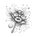 cartoon weed skating tattoo design idea