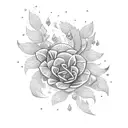 cartoon weed skating tattoo design idea