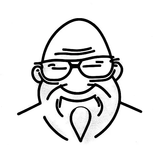 math teacher, grandphather, cap tattoo design idea