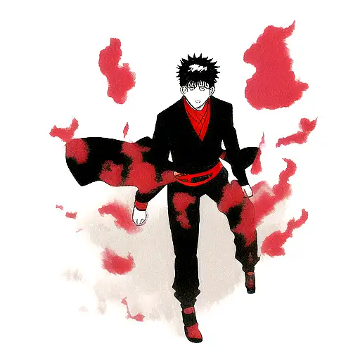 jujutsu kaisen tattoo design idea