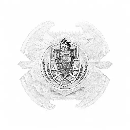 f.c perspolis logo tattoo design idea