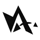 triangle with humpback whales around  tattoo design idea