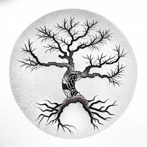 Tree of Life tattoo design idea