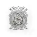 sheffield cross anglo saxon tattoo design idea