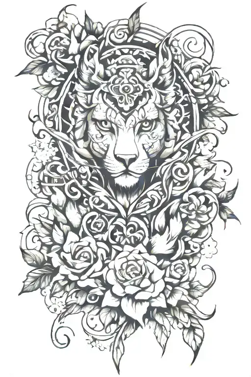 fill in any remaining gaps tattoo design idea