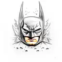 Batman tattoo design idea