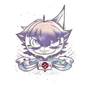 A collage of characters from Skip Beat and Hunter x Hunter in a whimsical and dream-like setting tattoo design idea