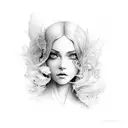 Maria tattoo design idea