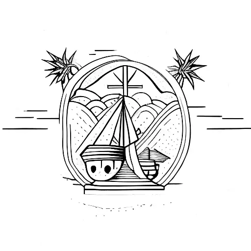 bible story tattoo design idea