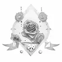 cup with pinky promise tattoo design idea