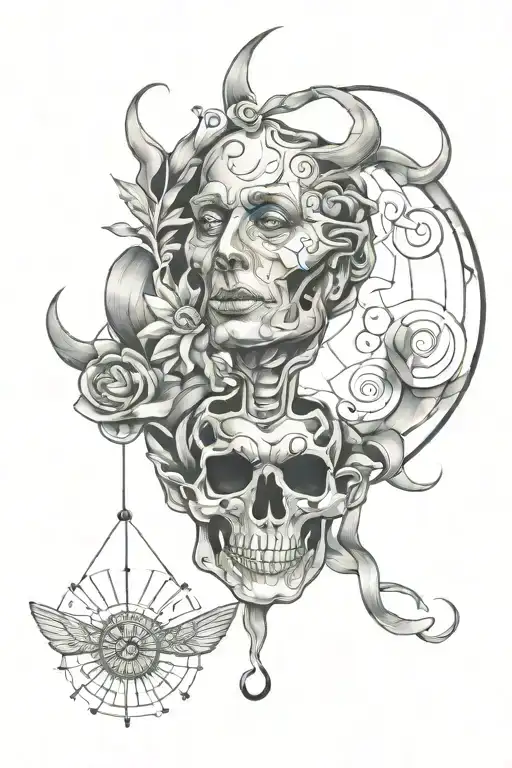 immortality tattoo design idea