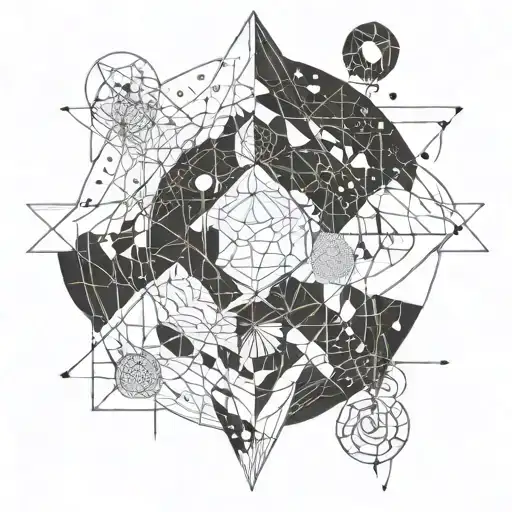 constellation Aquarius Sagittarius Scorpio tattoo design idea