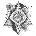 constellation Aquarius Sagittarius Scorpio tattoo design idea