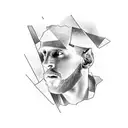 messi barca worldcup tattoo design idea