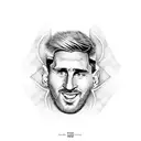 messi barca worldcup tattoo design idea