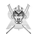 Samurai jack tattoo design idea