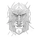 tarzan tattoo design idea