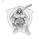 tarzan tattoo design idea