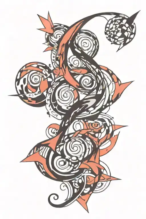 Initial tattoo design idea