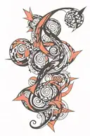 Initial tattoo design idea