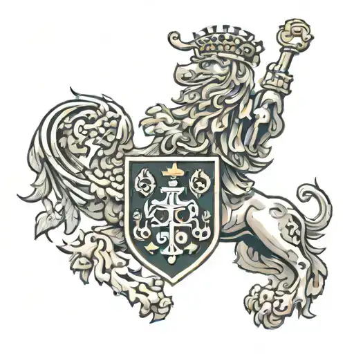 coat of arms, city of cologne tattoo design idea