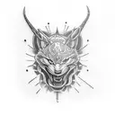 drift car tattoo design idea