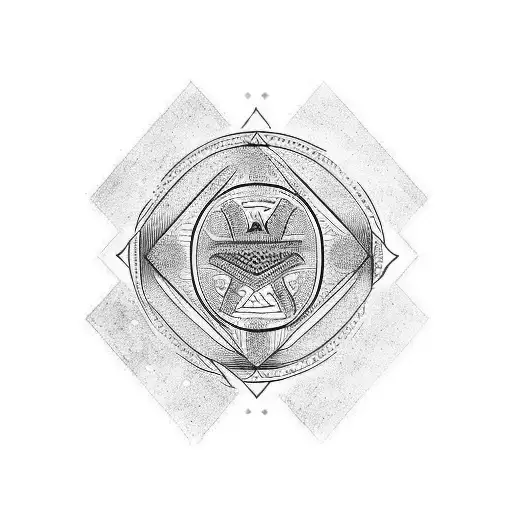 albanian astrout tattoo design idea