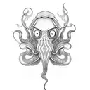 squid  tattoo design idea