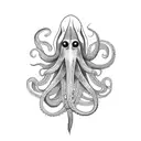 squid  tattoo design idea