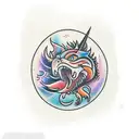 carry the fire tattoo design idea