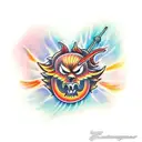 carry the fire tattoo design idea