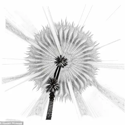 a sun over the Hoover dam showing some Joshua trees and tumbleweeds  tattoo design idea