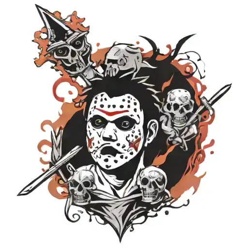 Friday the 13th tattoo design idea