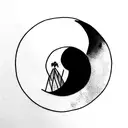 moon knight tattoo design idea