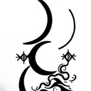 moon knight tattoo design idea