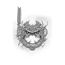 Bushido tattoo design idea