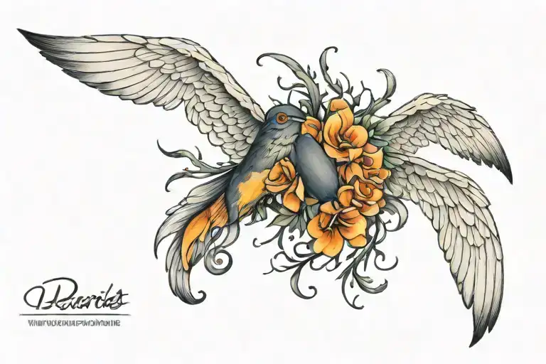 Who Dares Wins" small to medium tattoo design idea