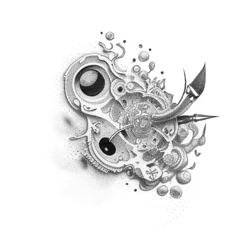 control vs response tattoo design idea
