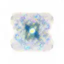 Starry night sky tattoo design idea