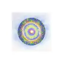 Starry night sky tattoo design idea