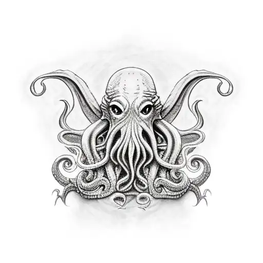 Cthulhu  tattoo design idea