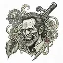 the walking dead   tattoo design idea