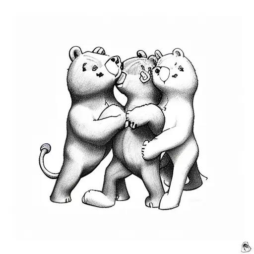 care bears tattoo design idea