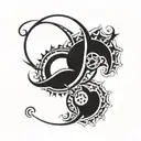 bio-medical engineer tattoo design idea