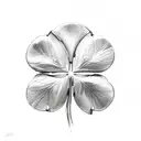 four leaf clover   tattoo design idea