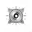 A spiral galaxy with the phrase 'live a life you will remember' incorporated in it tattoo design idea