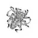 Scorpion tattoo design idea