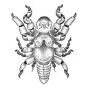 Scorpion tattoo design idea