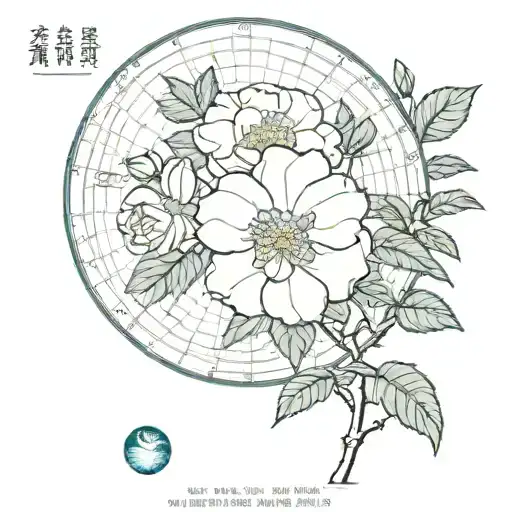 Uranus, latitude and longitude of Shenyang City, camellia tattoo design idea