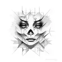 feeling trapped in ur own skin tattoo design idea